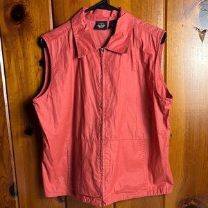 Vintage Dockers Waxed Cotton-Linen Vest